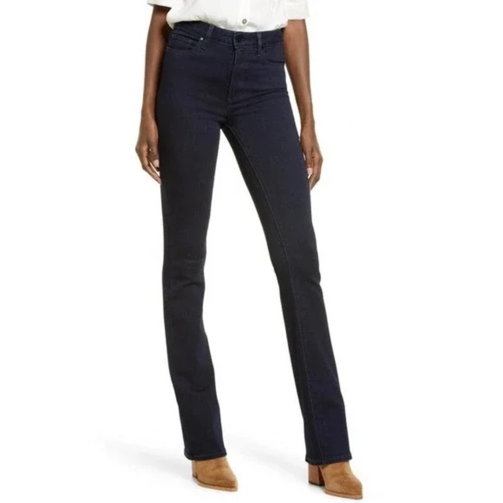 PAIGE Manhattan High Waist Bootcut Jeans In Eve NWT SZ 28